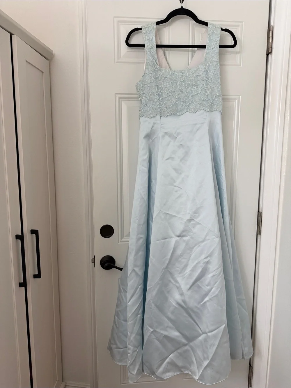 baby blue dress